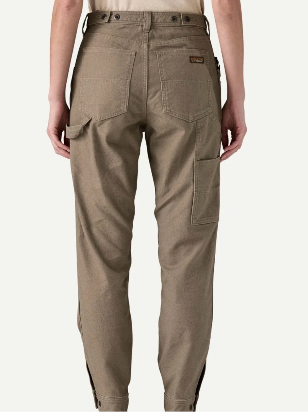 Patagonia Women’s All Seasons Double Knee Work Pants - Regular, 10, Hammer Loop